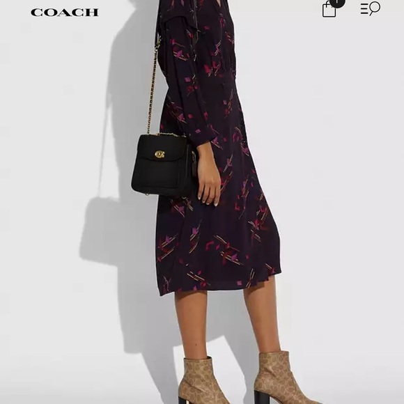 Coach Madison Convertible Backpack 18 - Black - Picture 5 of 8